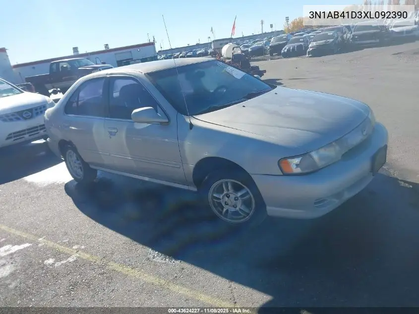 3N1AB41D3XL092390 1999 Nissan Sentra Gxe/Xe