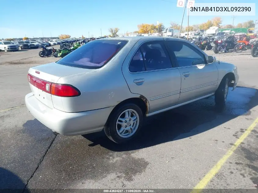 3N1AB41D3XL092390 1999 Nissan Sentra Gxe/Xe