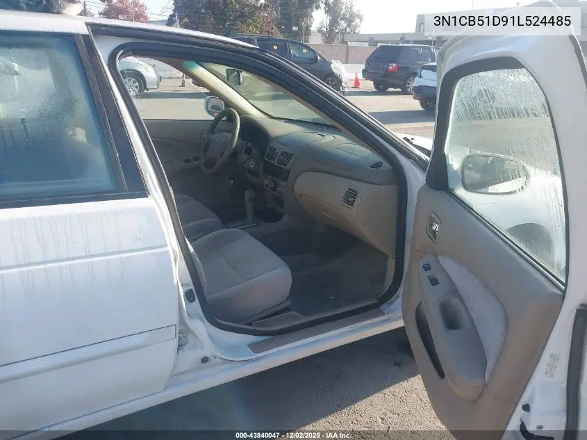 3N1CB51D91L524485 2001 Nissan Sentra Gxe
