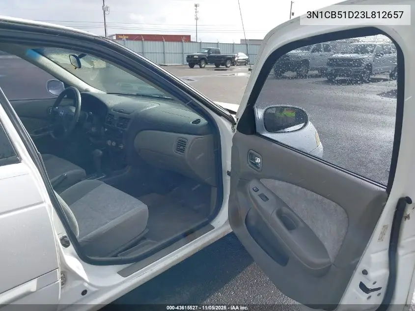 3N1CB51D23L812657 2003 Nissan Sentra Gxe