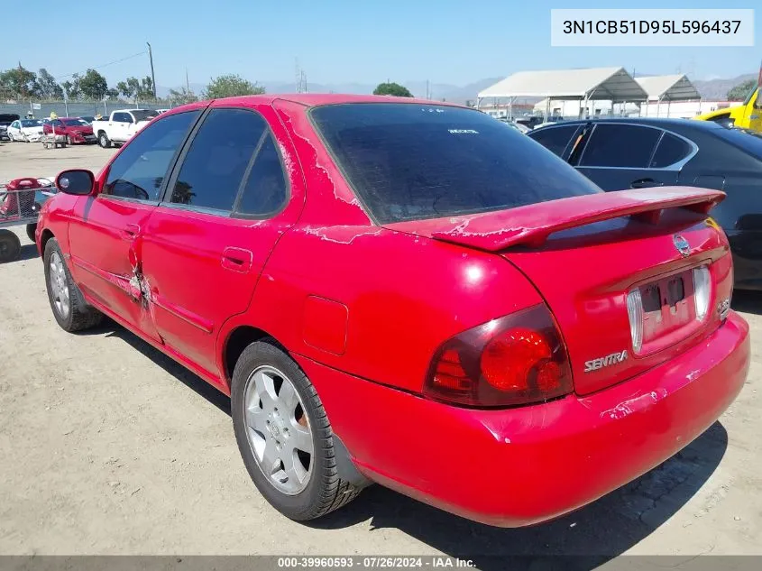 3N1CB51D95L596437 2005 Nissan Sentra 1.8S