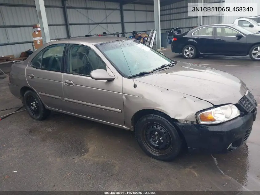 3N1CB51D65L458340 2005 Nissan Sentra 1.8S