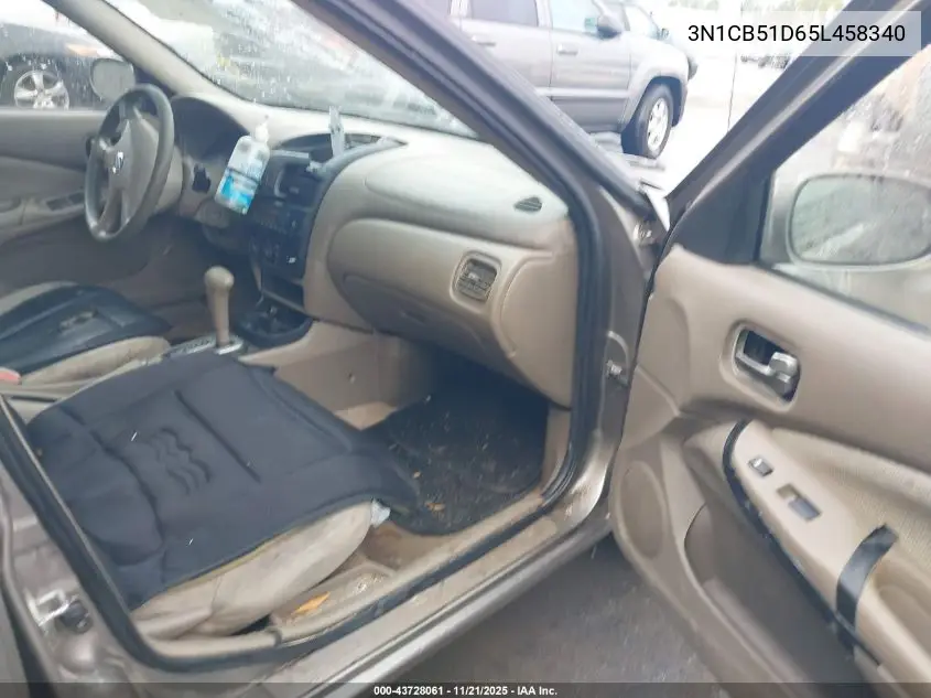 3N1CB51D65L458340 2005 Nissan Sentra 1.8S