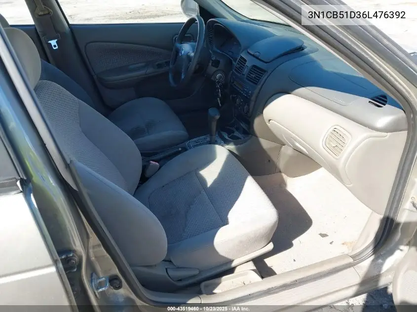 3N1CB51D36L476392 2006 Nissan Sentra 1.8S