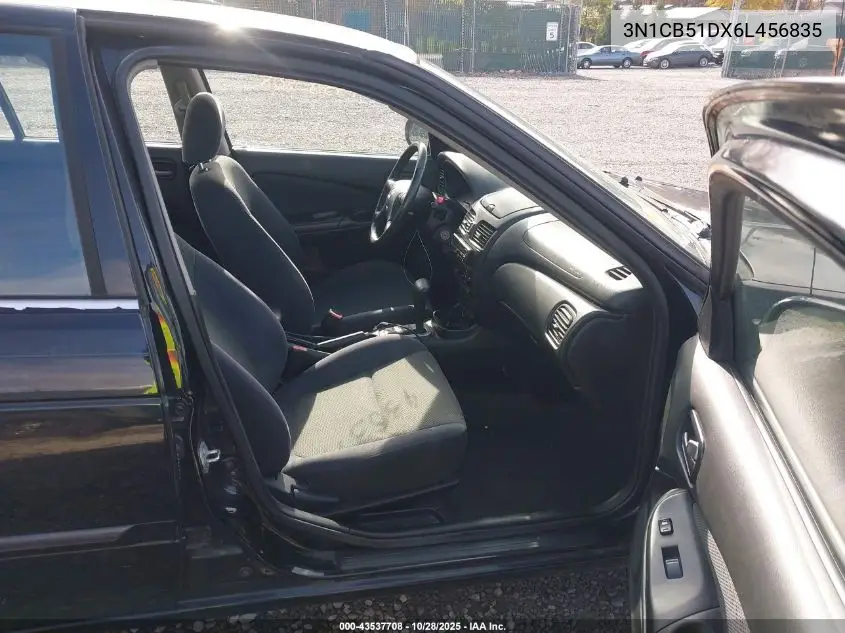 3N1CB51DX6L456835 2006 Nissan Sentra 1.8S