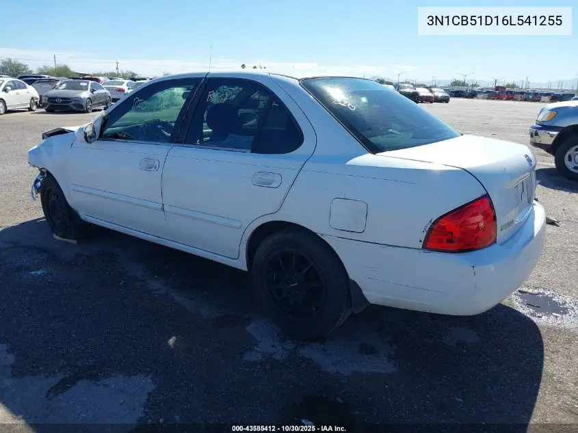 3N1CB51D16L541255 2006 Nissan Sentra 1.8S