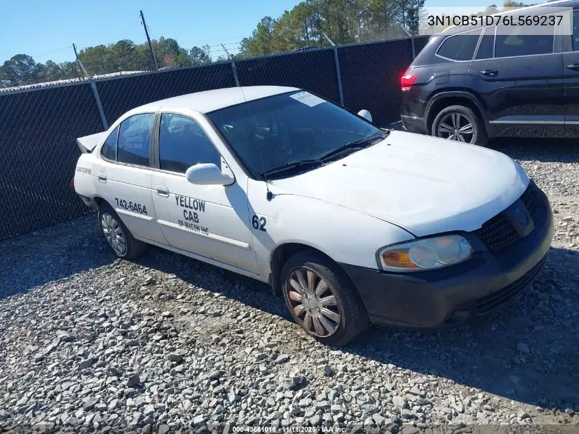 3N1CB51D76L569237 2006 Nissan Sentra 1.8S