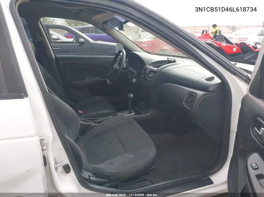 3N1CB51D46L618734 2006 Nissan Sentra 1.8S