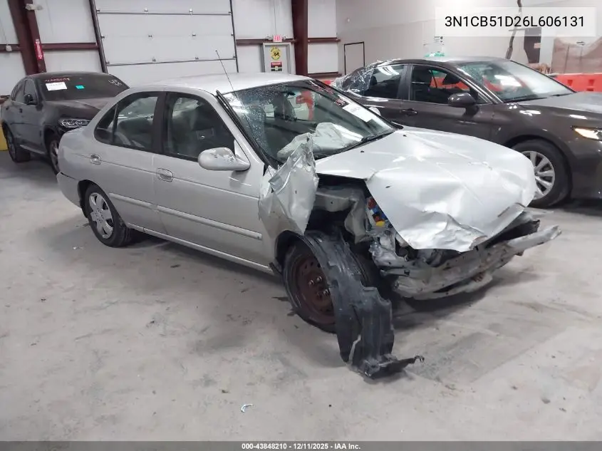 3N1CB51D26L606131 2006 Nissan Sentra 1.8S