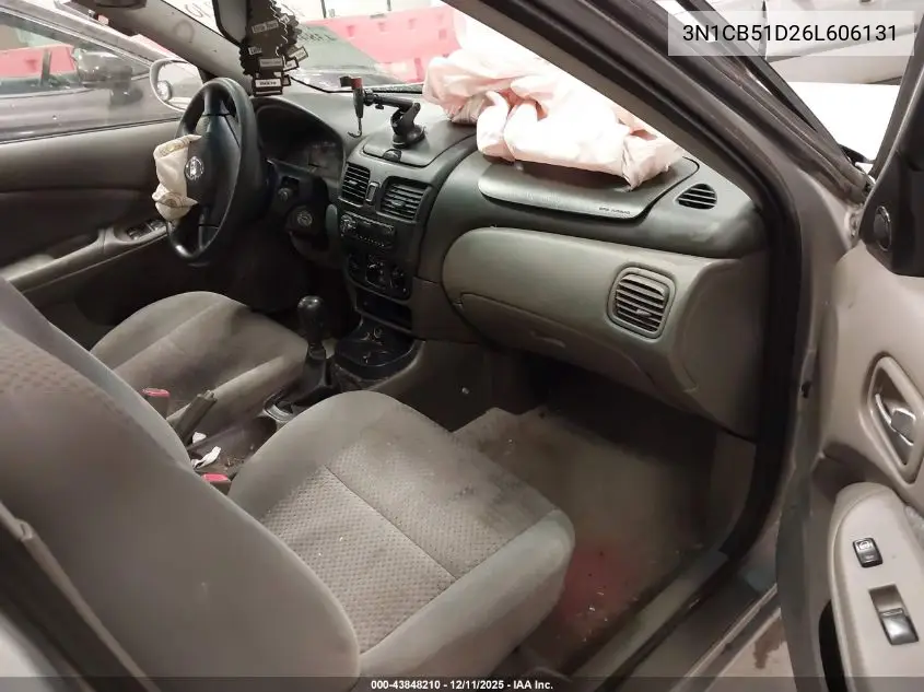 3N1CB51D26L606131 2006 Nissan Sentra 1.8S