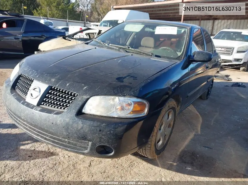 3N1CB51D16L630713 2006 Nissan Sentra 1.8