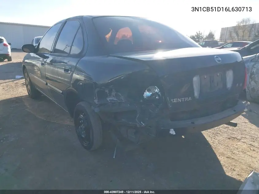 3N1CB51D16L630713 2006 Nissan Sentra 1.8