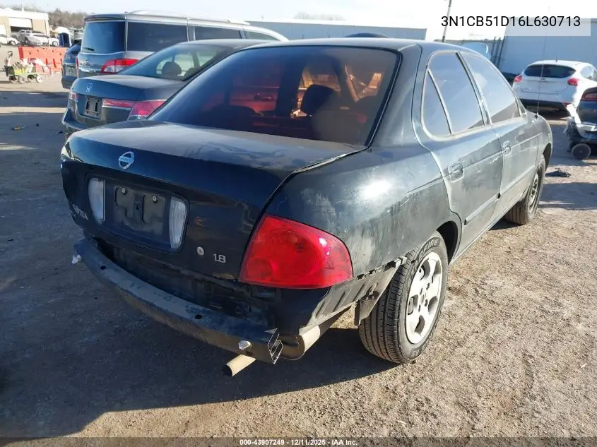3N1CB51D16L630713 2006 Nissan Sentra 1.8