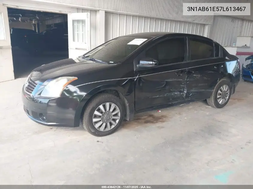 3N1AB61E57L613467 2007 Nissan Sentra 2.0