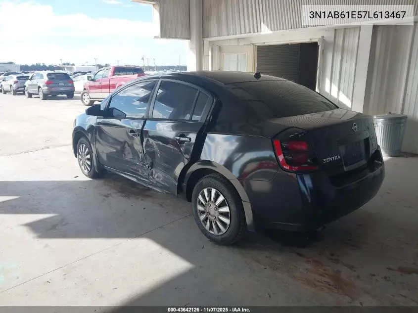 3N1AB61E57L613467 2007 Nissan Sentra 2.0