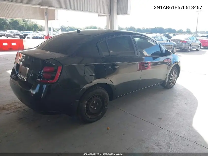 3N1AB61E57L613467 2007 Nissan Sentra 2.0