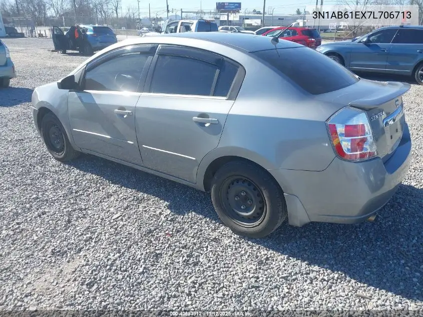 3N1AB61EX7L706713 2007 Nissan Sentra 2.0