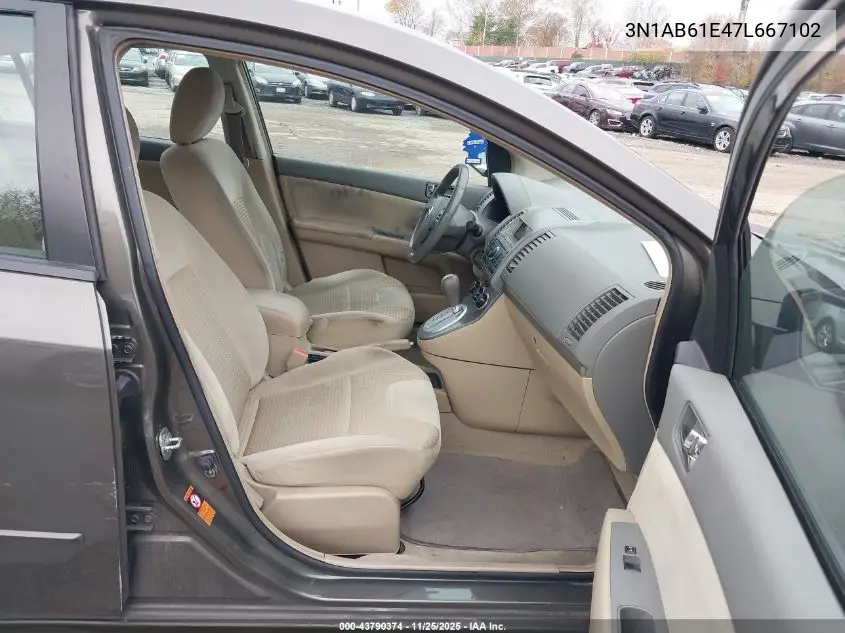 3N1AB61E47L667102 2007 Nissan Sentra 2.0S
