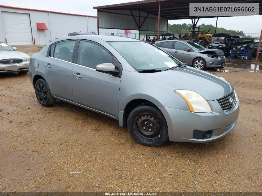3N1AB61E07L696662 2007 Nissan Sentra 2.0