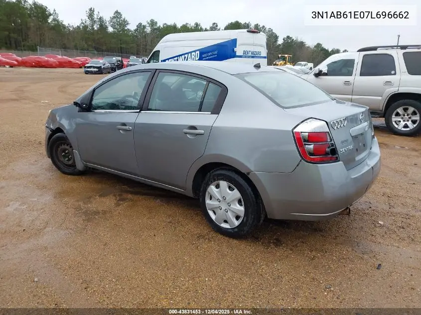 3N1AB61E07L696662 2007 Nissan Sentra 2.0
