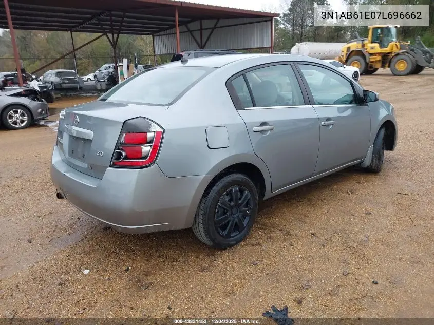 3N1AB61E07L696662 2007 Nissan Sentra 2.0
