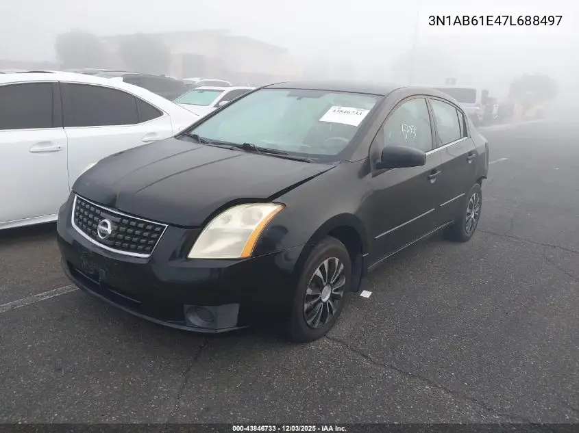 3N1AB61E47L688497 2007 Nissan Sentra 2.0