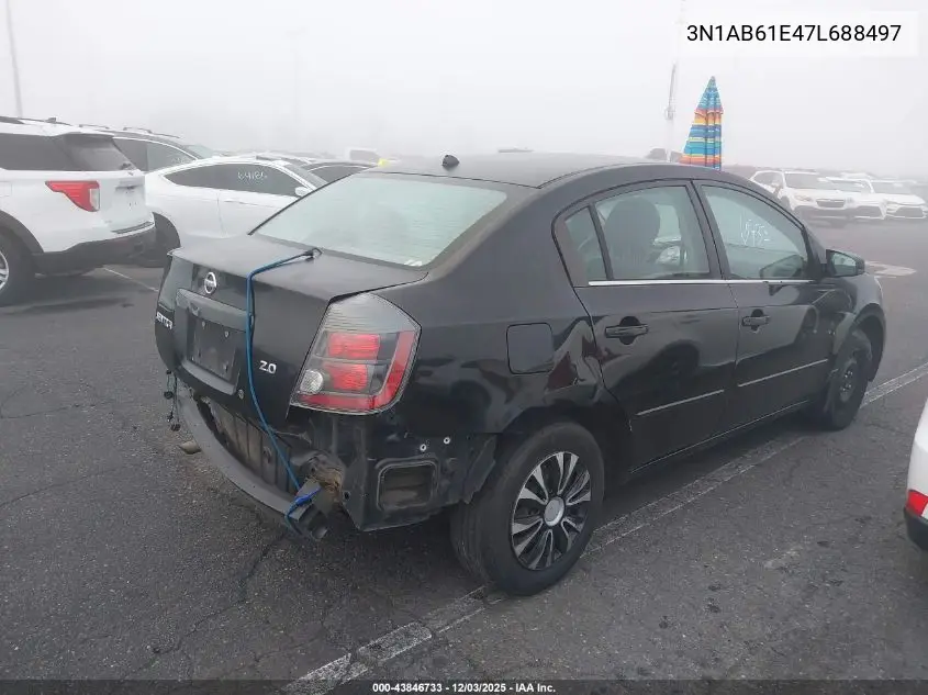 3N1AB61E47L688497 2007 Nissan Sentra 2.0