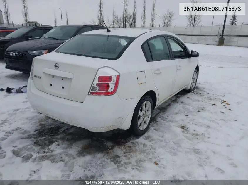 3N1AB61E08L715373 2008 Nissan Sentra 2.0/2.0S/2.0Sl