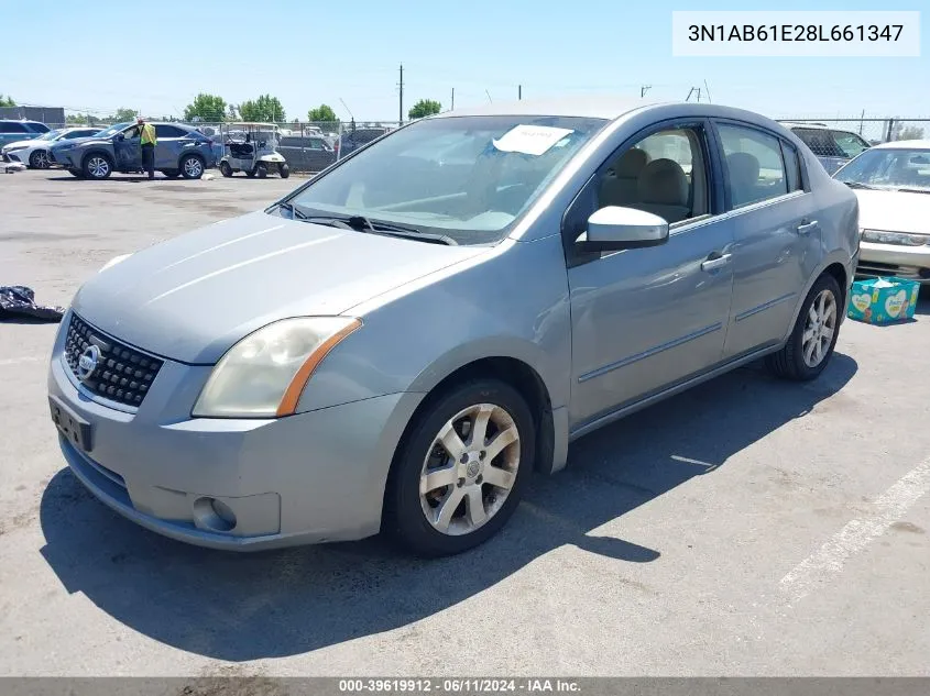 3N1AB61E28L661347 2008 Nissan Sentra 2.0S