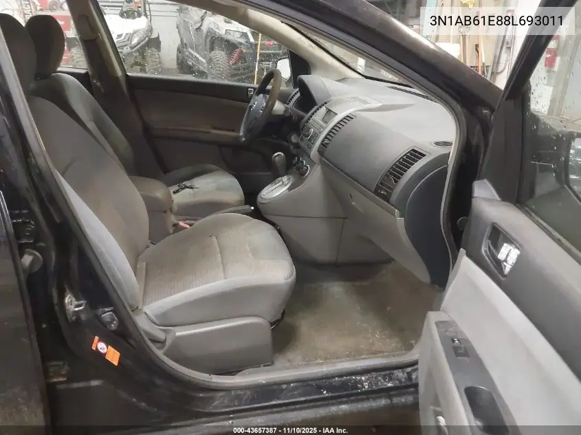 3N1AB61E88L693011 2008 Nissan Sentra 2.0S