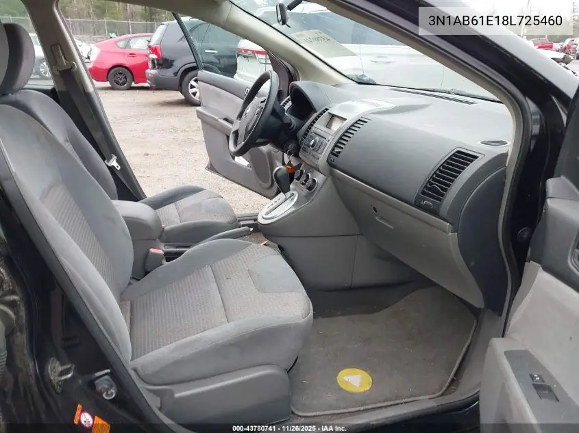 3N1AB61E18L725460 2008 Nissan Sentra 2.0S