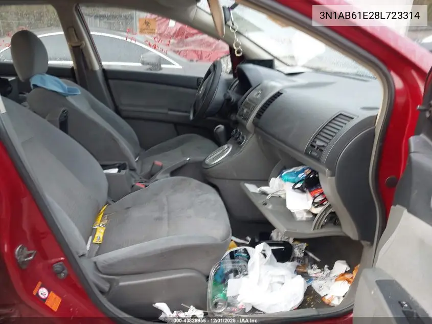 3N1AB61E28L723314 2008 Nissan Sentra 2.0