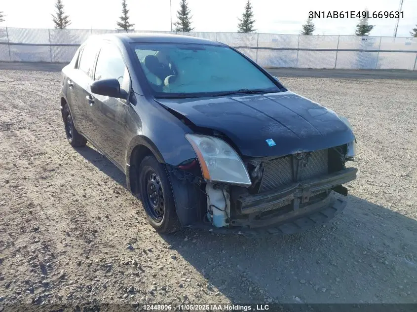 3N1AB61E49L669631 2009 Nissan Sentra 2.0/2.0S/2.0Sl