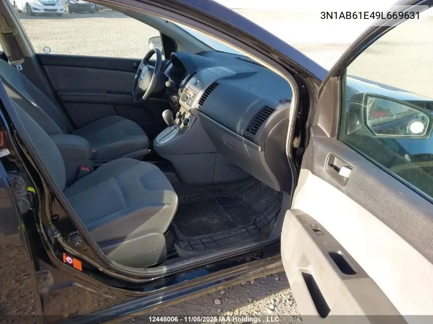 3N1AB61E49L669631 2009 Nissan Sentra 2.0/2.0S/2.0Sl