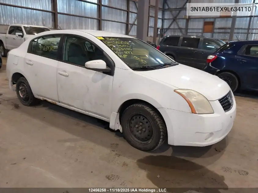 3N1AB61EX9L634110 2009 Nissan Sentra