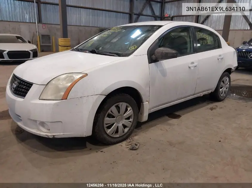 3N1AB61EX9L634110 2009 Nissan Sentra