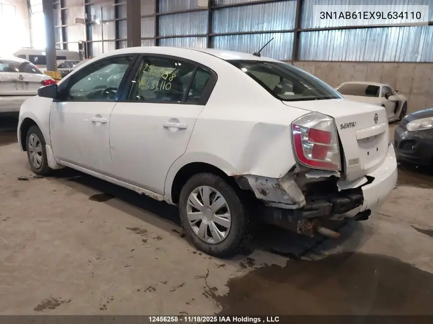 3N1AB61EX9L634110 2009 Nissan Sentra