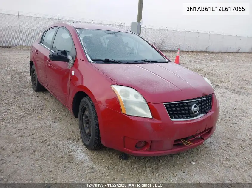 3N1AB61E19L617065 2009 Nissan Sentra 2.0