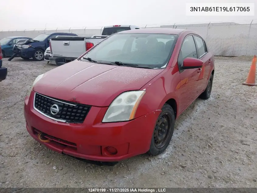 3N1AB61E19L617065 2009 Nissan Sentra 2.0