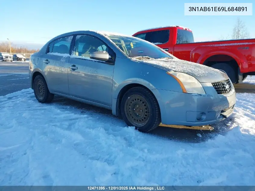 3N1AB61E69L684891 2009 Nissan Sentra 2.0/2.0S/2.0Sl