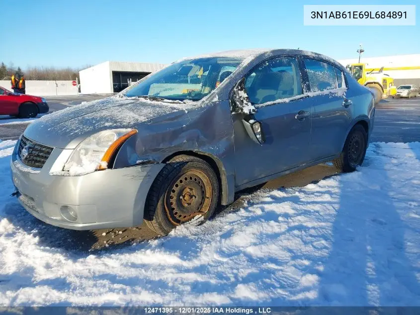 3N1AB61E69L684891 2009 Nissan Sentra 2.0/2.0S/2.0Sl