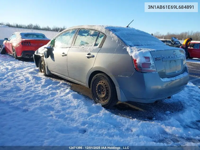 3N1AB61E69L684891 2009 Nissan Sentra 2.0/2.0S/2.0Sl