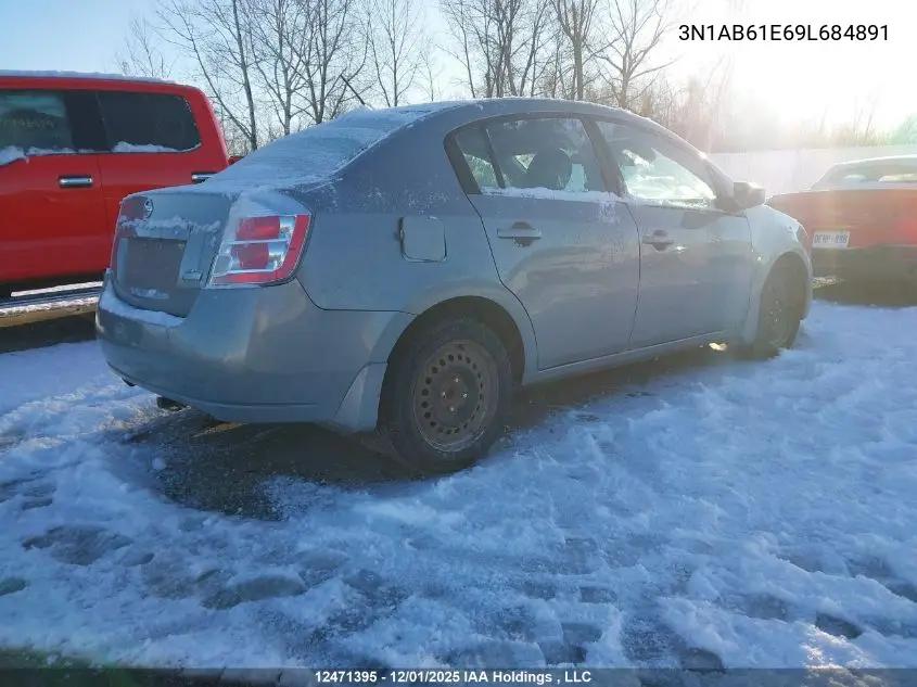 3N1AB61E69L684891 2009 Nissan Sentra 2.0/2.0S/2.0Sl
