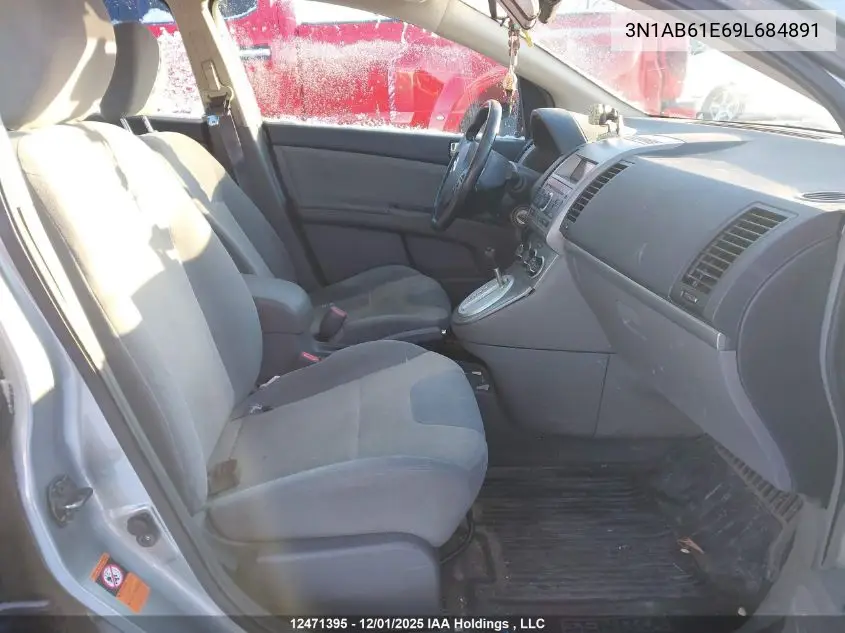 3N1AB61E69L684891 2009 Nissan Sentra 2.0/2.0S/2.0Sl