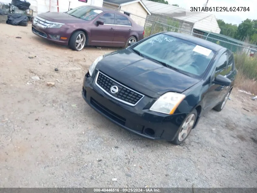 3N1AB61E29L624784 2009 Nissan Sentra 2.0S