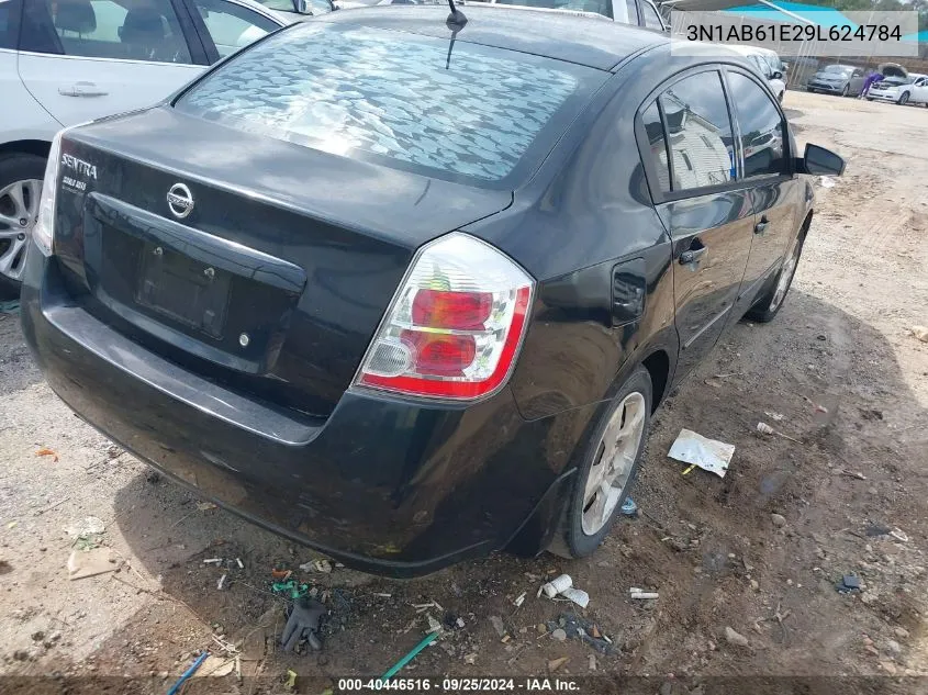 3N1AB61E29L624784 2009 Nissan Sentra 2.0S