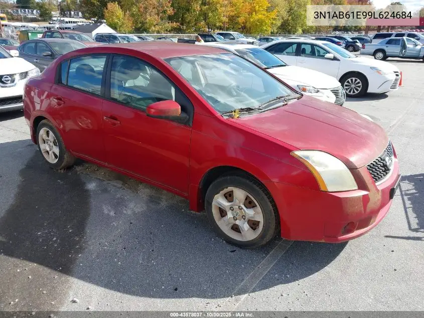 3N1AB61E99L624684 2009 Nissan Sentra 2.0S