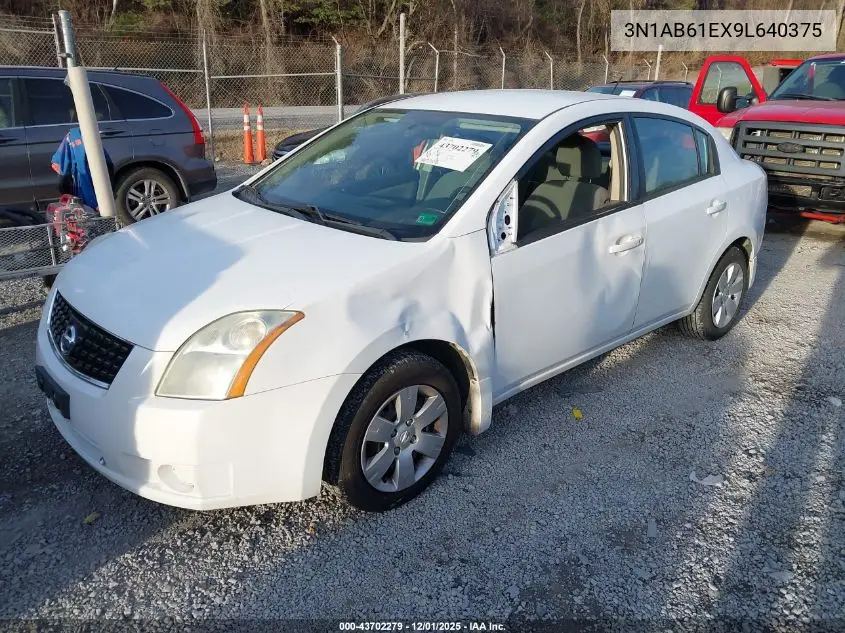 3N1AB61EX9L640375 2009 Nissan Sentra 2.0