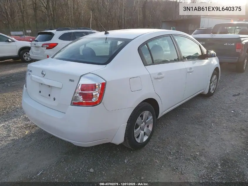 3N1AB61EX9L640375 2009 Nissan Sentra 2.0