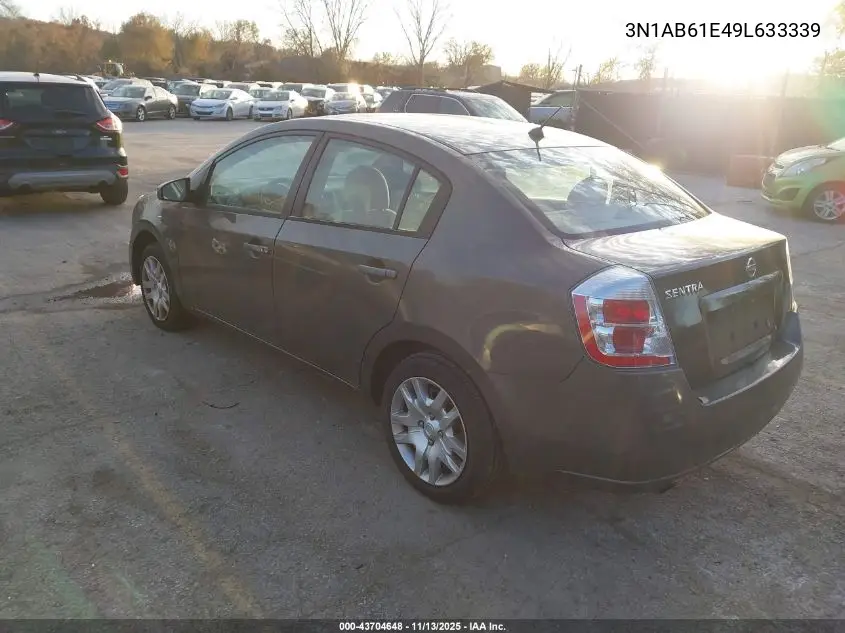 3N1AB61E49L633339 2009 Nissan Sentra 2.0S